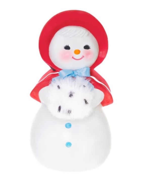 2025 Sweet Snow Girl - <B>Limited Quantity</B> - Porcelain & Fabric
